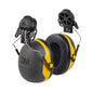 Cache-oreilles 3M™ PELTOR™, jaune, support pour casque, X2P3 | Paquet (1 pièce)
