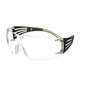 Lunettes de sécurité 3M™ SecureFit™ 400 Reader, branches noires/vertes, revêtement anti-rayures/antibuée, lentille Power Clear +2,0, SF420AS/AF-EU, 20 par paquet | Paquet (1 pièce)