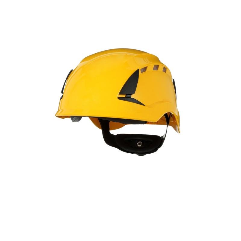 Casque de protection 3M™ SecureFit™ X5500, ventilé, CE, jaune, X5502V-CE | Paquet (1 pièce)