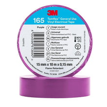 Ruban isolant en vinyle 165 TemflexMC 3MMC, violet