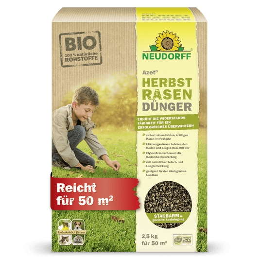 Engrais pour pelouse d'automne Azet