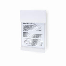 Support mural PS sans impression (blanc) | Paquet (1 pièce)