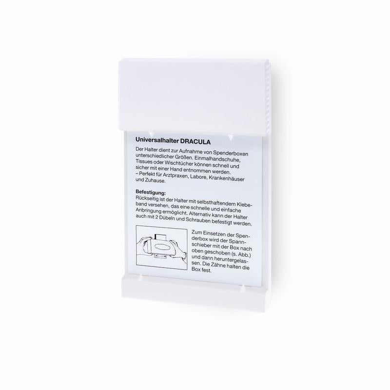 Support mural, Dracula, support mural sans impression (blanc), universel | Paquet (1 pièce)