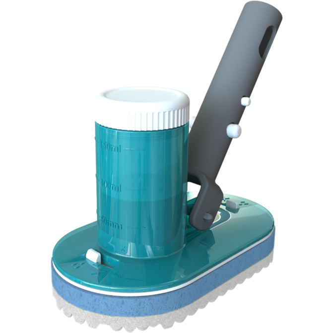 BAYROL Éponge de nettoyage 2en1 avec réservoir de recharge | Paquet (1 pièce)