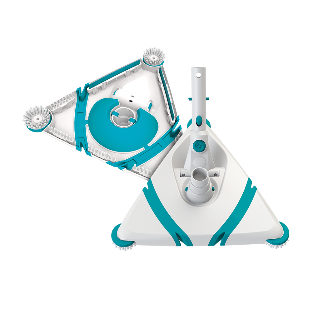 Partie tête d'aspirateur de sol BAYROL triangulaire | Paquet (1 pièce)