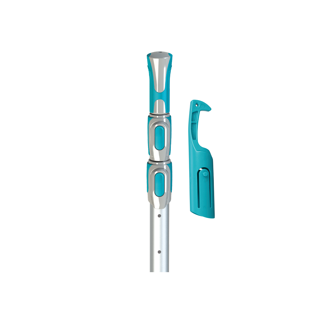 Perche télescopique BAYROL, 3 parties, longueur maximale 4,5 m | Paquet (1 pièce)