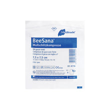 Compresse à fentes de gaze BeeSana®, stérile, 12 fois (50 pièces)