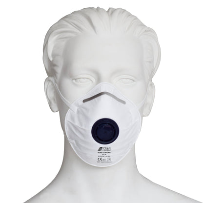 NITRAS SAFE AIR, masque respiratoire, blanc, EN 149, boîte de 15 pièces | Paquet (15 pièces)