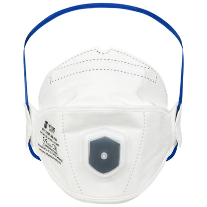 NITRAS SAFE AIR PRO, masque respiratoire, blanc, EN 149, boîte de 15 pièces qualité premium | Paquet (15 pièces)