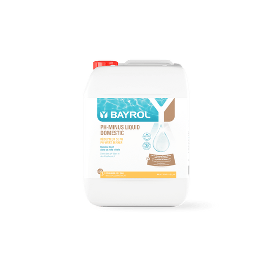 BAYROL pH-Minus Liquid Domestic 14,9% concentré pour abaisser une valeur de pH