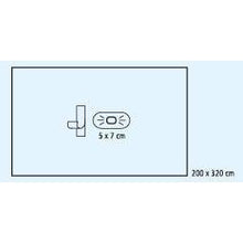 Tissu d'extrémité FD PP 245x320* 3cm* crêpe | Paquet (10 pièces)