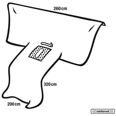Ensemble abdomen/colonne vertébrale FD PP | Paquet (5 pièces)