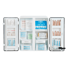 Armoire à pharmacie ROM, contenu standard selon la norme DIN 13169