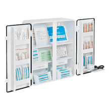 Armoire à pharmacie ROM, contenu standard selon la norme DIN 13169