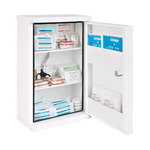Armoire à pharmacie NovoLine 2, contenu standard selon la norme DIN 13169