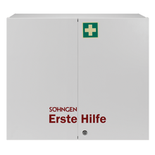 Armoire de premiers secours ATHEN, contenu standard selon la norme DIN 13169