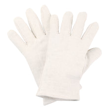 Gants en jersey de coton NITRAS, jersey de coton naturel | Paquet (12 paires)