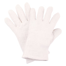 Gants en jersey de coton NITRAS, jersey de coton naturel | Paquet (12 paires)