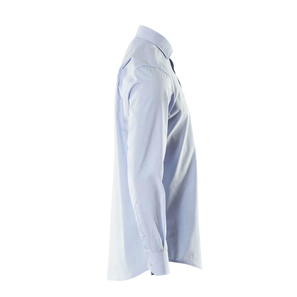 Chemise en popeline, coupe moderne, bleu clair