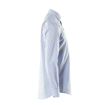 Chemise en popeline, coupe moderne, bleu clair