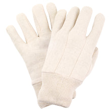 Gants en jersey de coton NITRAS, jersey de coton naturel | Paquet (12 paires)