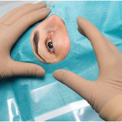 FD Kit d'ophtalmologie II P9 avec perf. Film d'incision et collection bt | Paquet (9 pièces)
