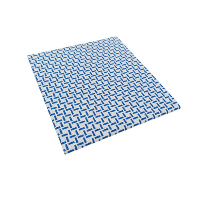 Sito Profi Universal Noppentuch Reiskorn 1/4 Faltung, 380 x 350 mm blau