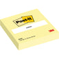 Der Post-it® Notes Block von 3M Deutschland GmbH in gelb hat 200 Blatt (101 x 101 mm), ideal für Bürobedarf. Der Block trägt das "notes"-Label, ist zu 100% PEFC-zertifiziert (SGSCH-PEFC-COC-110078) und enthält alle Markenlogos.