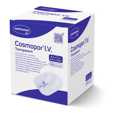 Cosmopor I.V. P5 Transparent 20x10cm stérile | Paquet (5 pièces)