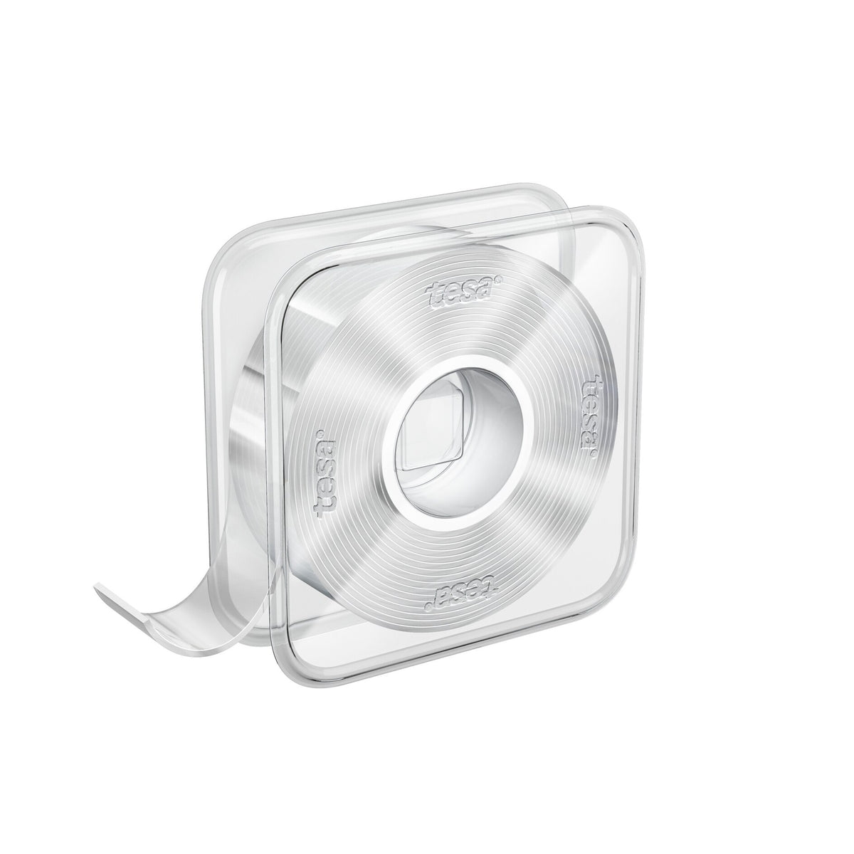 tesa Universal doppelseitiges Klebeband mit Nano Power, transparent 3 m x 30 mm