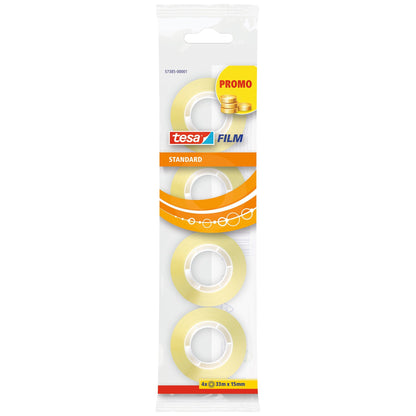 tesafilm standard, transparent 33 m x 15 mm