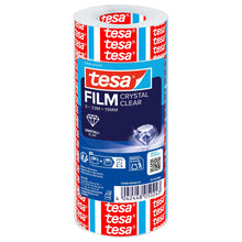 tesafilm CRYSTAL CLEAR, transparent, d'une clarté cristalline, 33 m x 19 mm
