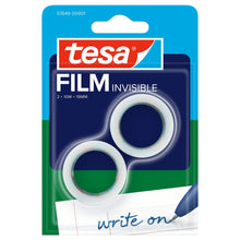 tesafilm INVISIBLE, blanc mat, en blister, 10 m x 19 mm