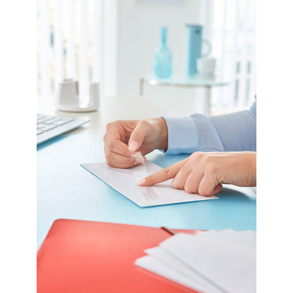 tesafilm CRYSTAL CLEAR, transparent, eingeschweißt, 10 m x 15 mm – Anwendung