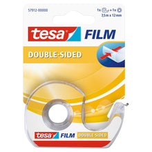 ruban adhésif Tesafilm double face, 7,5 m x 12 mm, transparent