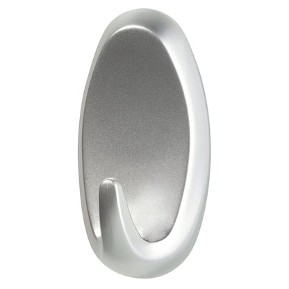 tesa Powerstrips Haken Large OVAL matt-chrom