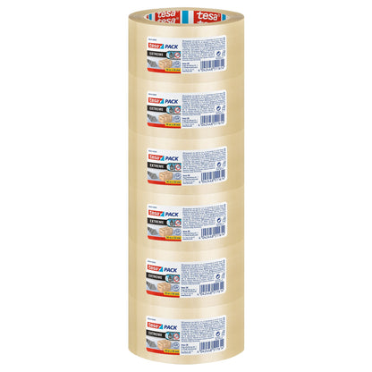 Ruban d'emballage Tesapack Ultra Strong, transparent, 50 m x 50 mm