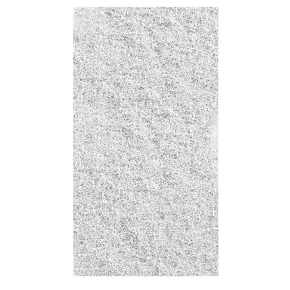 Le Twister Handpad 2 pièces de Diversey Deutschland GmbH & Co. OHG est un pad en maille rectangulaire blanc et fibreux avec un motif aléatoire en forme de filet et une texture fine et aérée ; son design compact se détache du simple fond blanc.