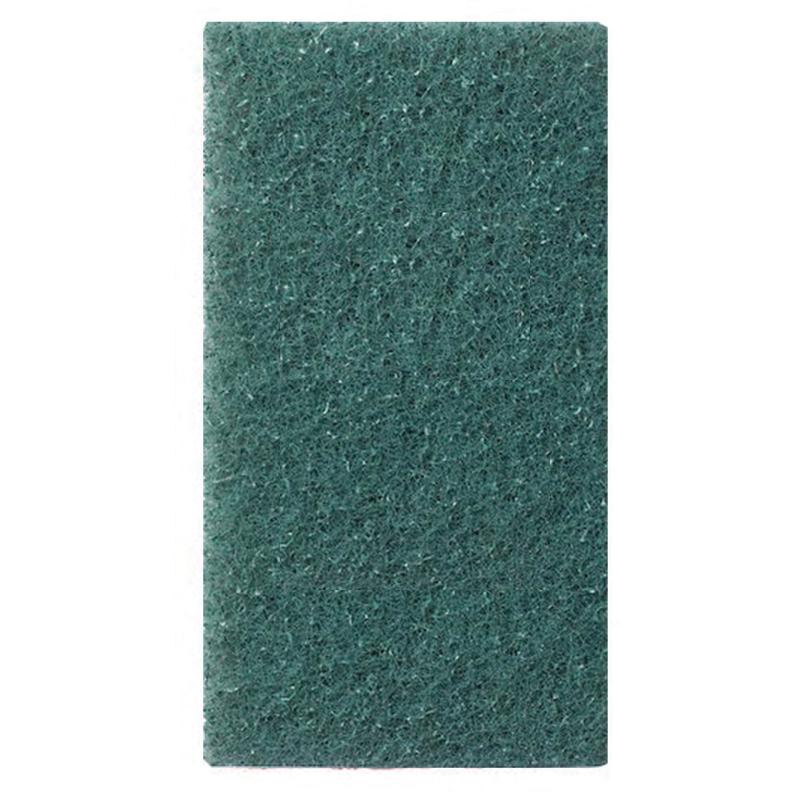 Le TASKI Twister Utility Handpad de Diversey Deutschland GmbH & Co. OHG est un tampon à récurer vert et rectangulaire, idéal pour le nettoyage manuel des endroits difficiles d'accès ou pour l'utilisation avec un appareil de nettoyage des bords. Livré en carton avec 2 paquets.