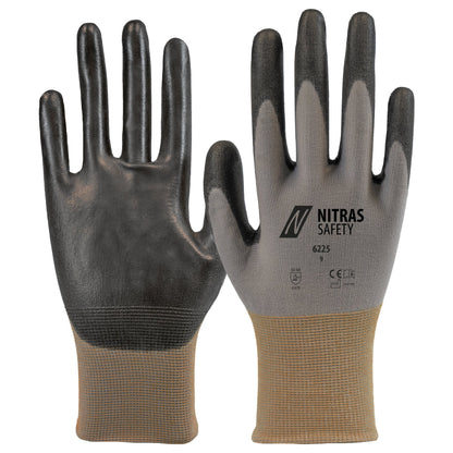 Gants de montage NITRAS, gris/noir