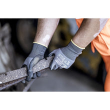 NITRAS ESD 3D CUT D, gants de protection contre les coupures, gris / noir