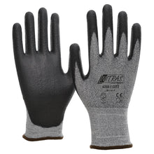 NITRAS CUT B, gants de protection contre les coupures, gris / noir