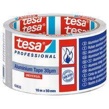 tesa Professional 63632 ALU-Band Universal, silber-grau 10 m x 50 mm