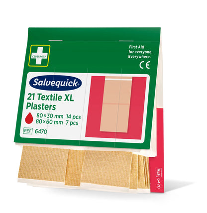 Xl plâtre textile, pansements | Boîte (21 pièces)