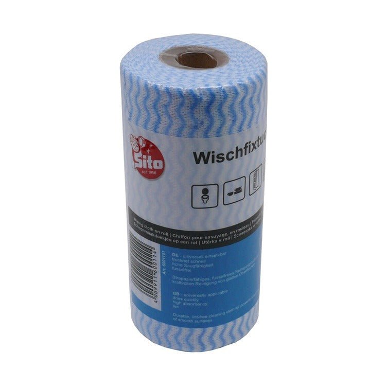Sito Wischfixtuch Rolle ca. 40g/m² 50 Blatt, blau, 180 x 350 mm