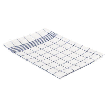 Sito Geschirrtuch Baumwolle, 500 x 700 mm blau/weiß
