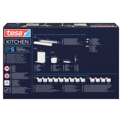 tesa Küchenorganizer Kombi Set S