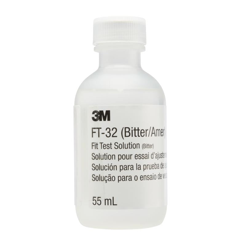 Solution de test d'ajustement 3M™, amère, 55 ml, FT-32 | Boîte en carton (1 pièce)