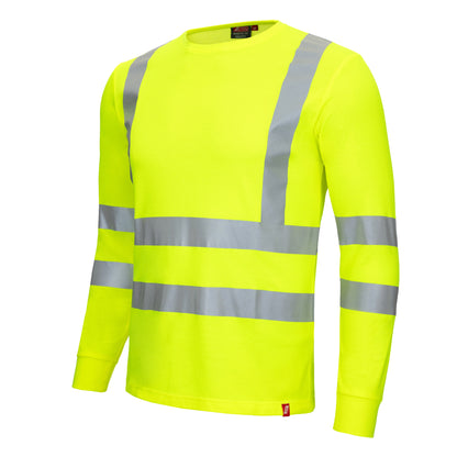 NITRAS MOTION TEX VIZ, chemise manches longues haute visibilité