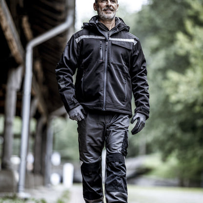 NITRAS MOTION TEX PLUS, veste softshell, noir
